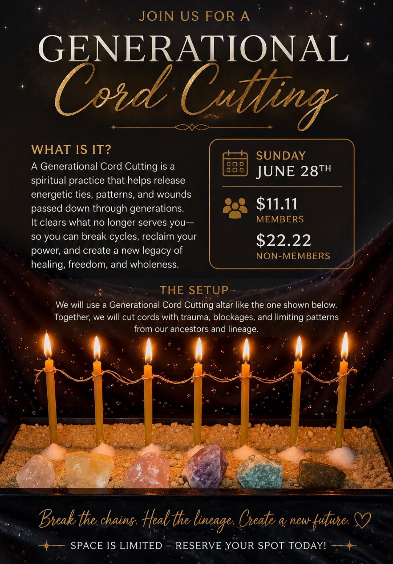 ✨ Generational Cord Cutting ✨