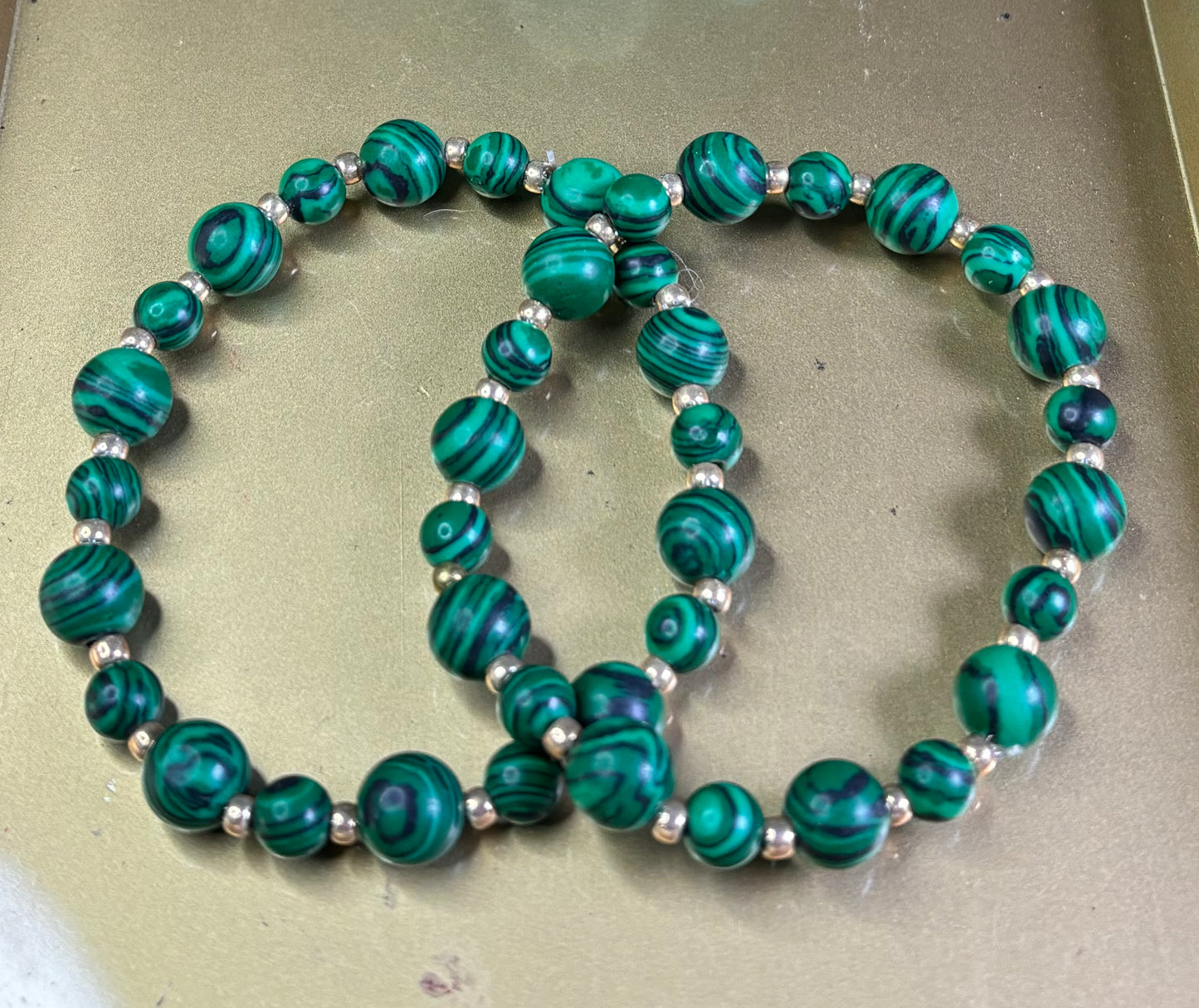 Malachite Protection + Transformation Bracelets