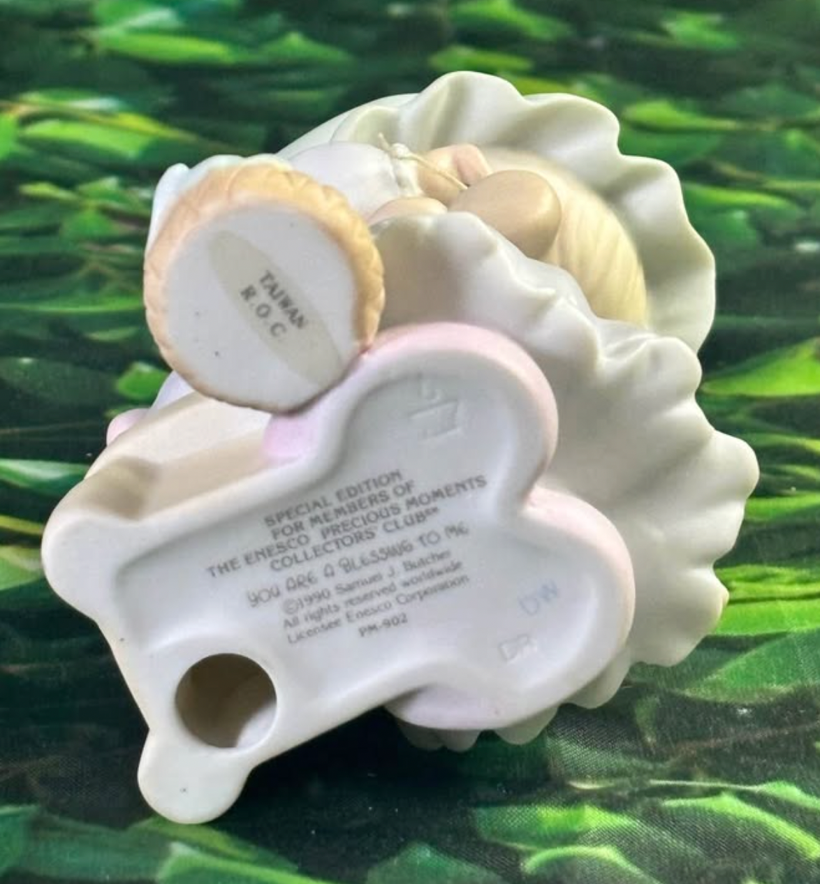Precious Moments “You Are A Blessing To Me” – 1990 Collectors Club Special Edition