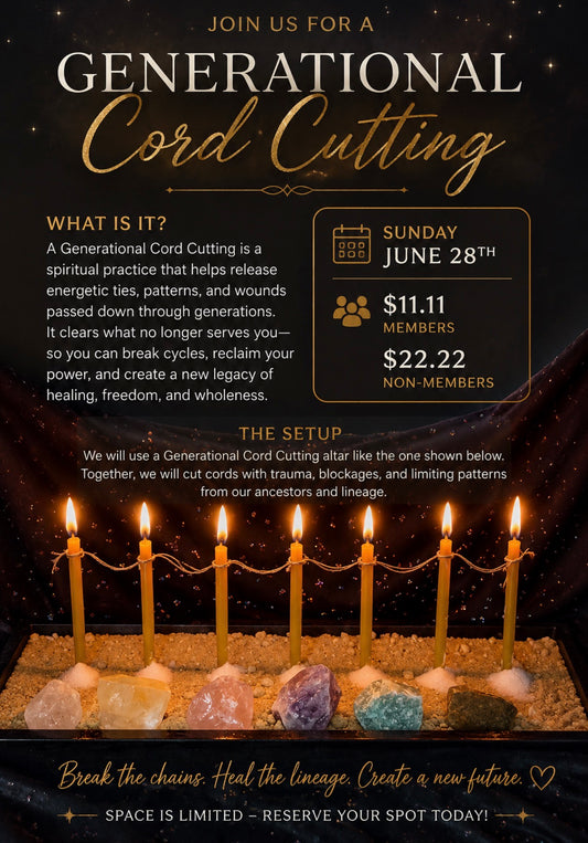 ✨ Generational Cord Cutting ✨
