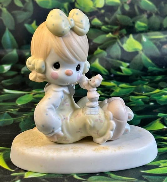 Precious Moments Figurine – “A Friend Is Someone Who Cares” (1986)