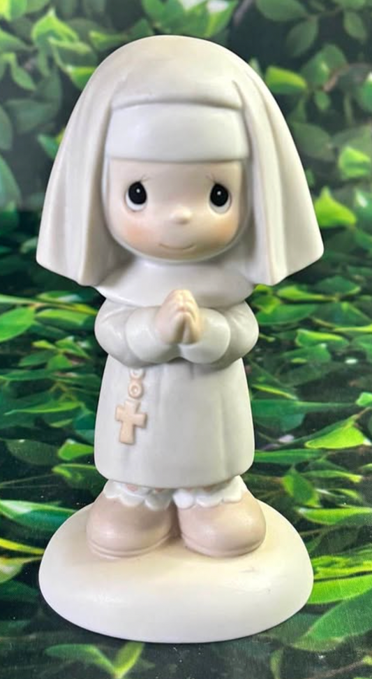 Precious Moments “Get Into The Habit Of Prayer” – 1984
