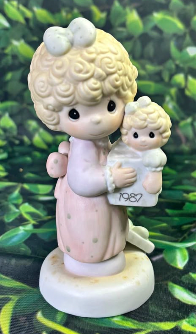 Precious Moments “Love Is The Best Gift Of All” – 1987