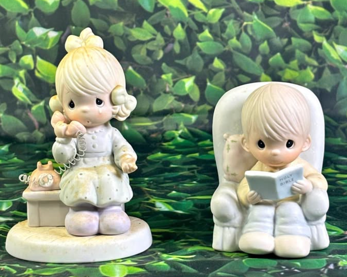Precious Moments “Faith & Prayer” 2-Piece Set