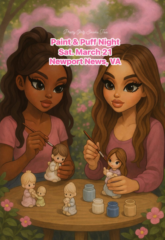 Recreate a "Precious Moment” — Paint & Puff Night!